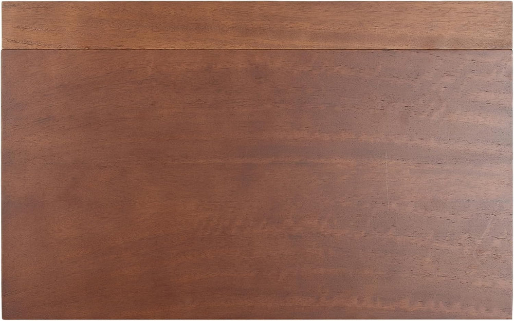 Kate and Laurel McCutcheon Modern Mango Wood Side Table with Storage Cabinet,...