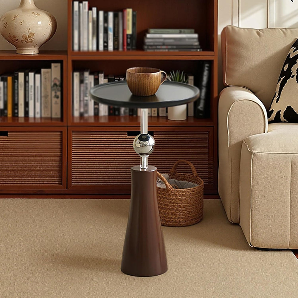 Movable Small Side Table for the Living Room or Bedside—Suitable as a Decorat...