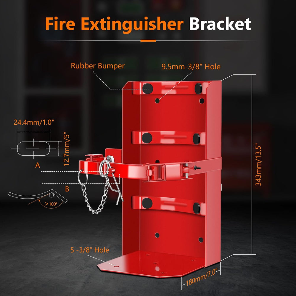 Heavy Duty Vehicle Bracket,Fire Extinguisher Brackets&Mounts-St12 Steel R...