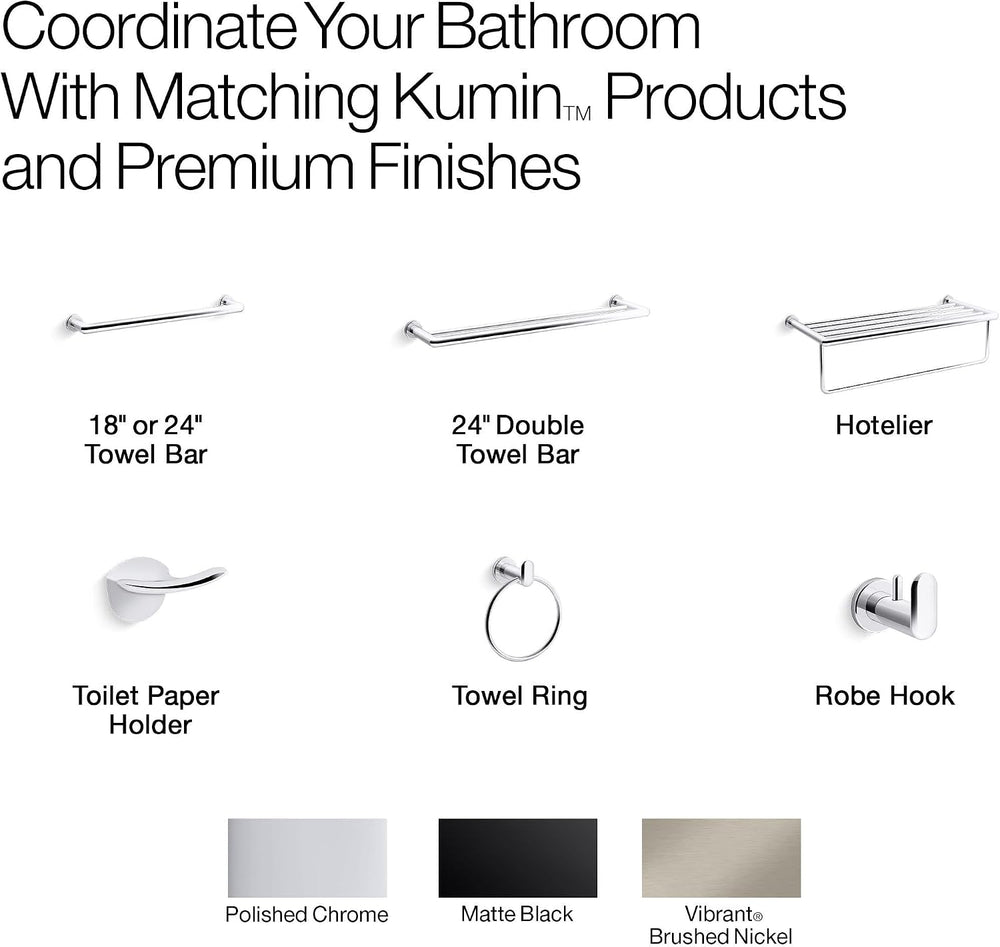 KOHLER KUMIN™ TOWEL RING