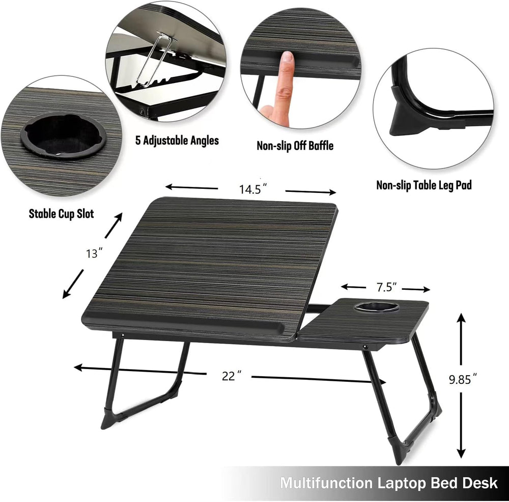Laptop Desk for Bed Couch,Lap Desk for Laptop,Portable Laptop Stand for Desk,...