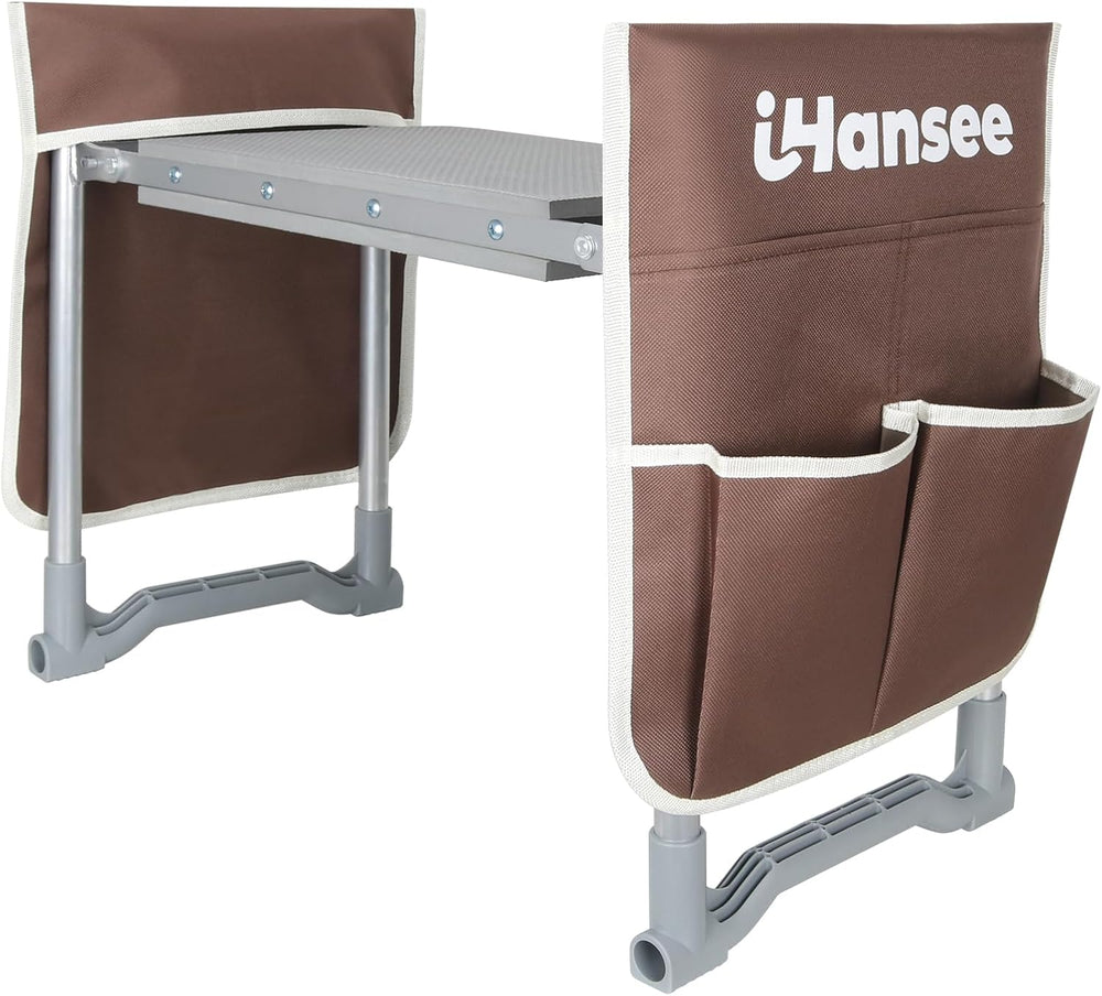 Garden Kneeler and Seat, Gardening Bench with Handles to Stand Up Easily