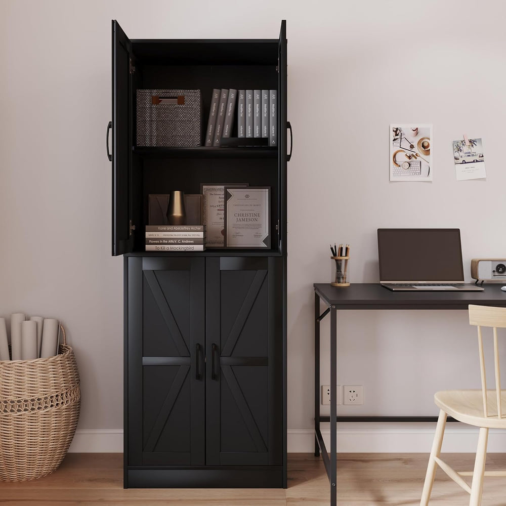 Storage Cabinet,Kitchen Pantry Cabinet,Kitchen Pantry Storage Cabinets with 4...