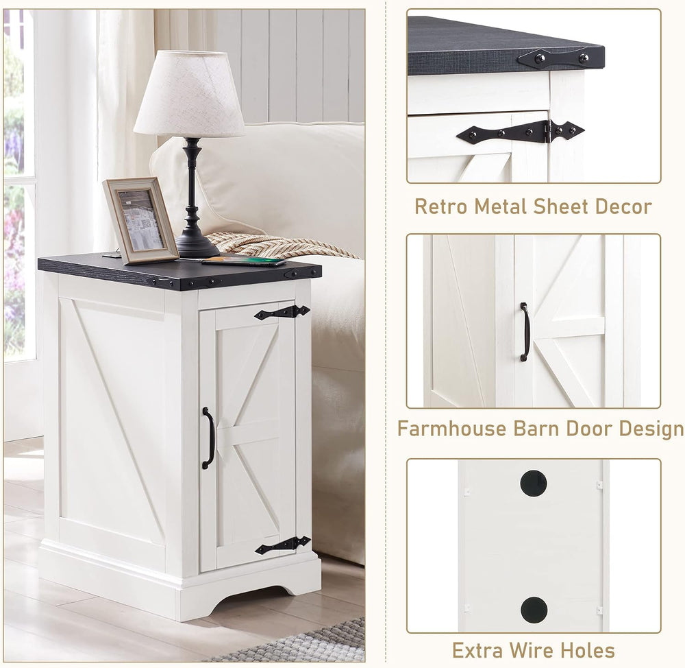 JXQTLINGMU 3-Piece Farmhouse Coffee Table and End Table Sets, Includeds 36&qu...