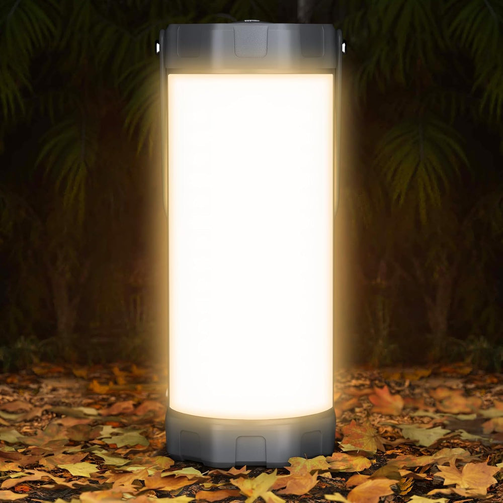Glocusent 106 LED Camping Lights, 5000mAh Rechargeable Lantern for Outages