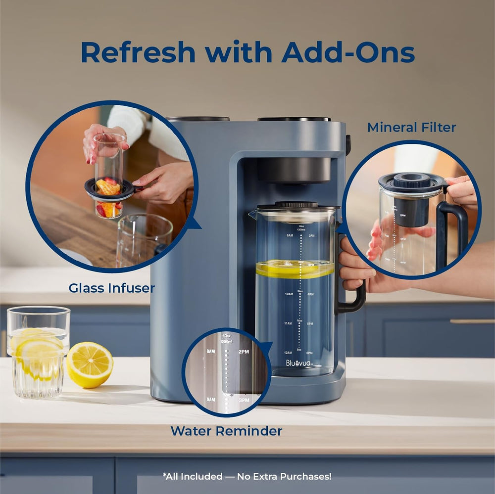 Bluevua RO100ROPOT-Lite Countertop Reverse Osmosis Water Filter