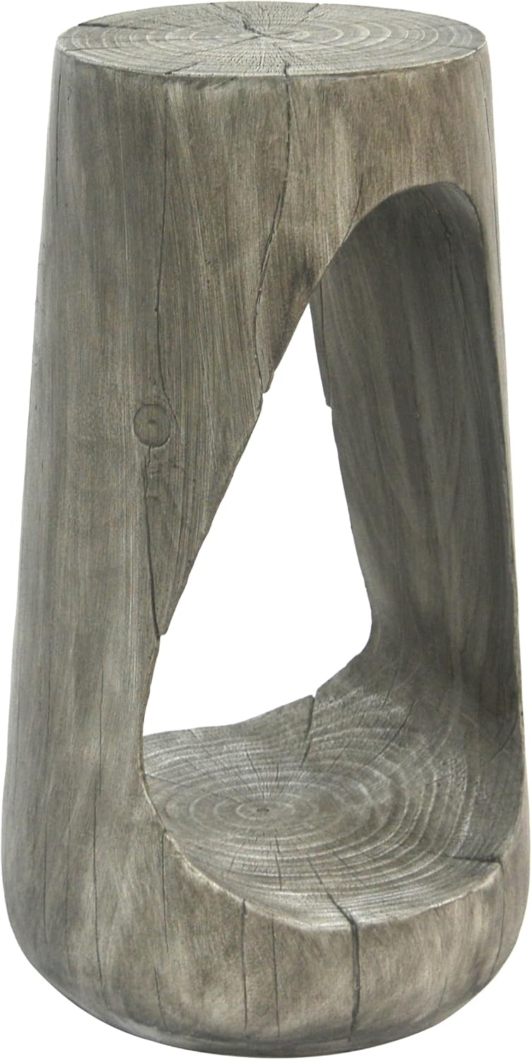 14.96" Side Table,Hollow Design End Patio Garden Stool Decorative Accent...