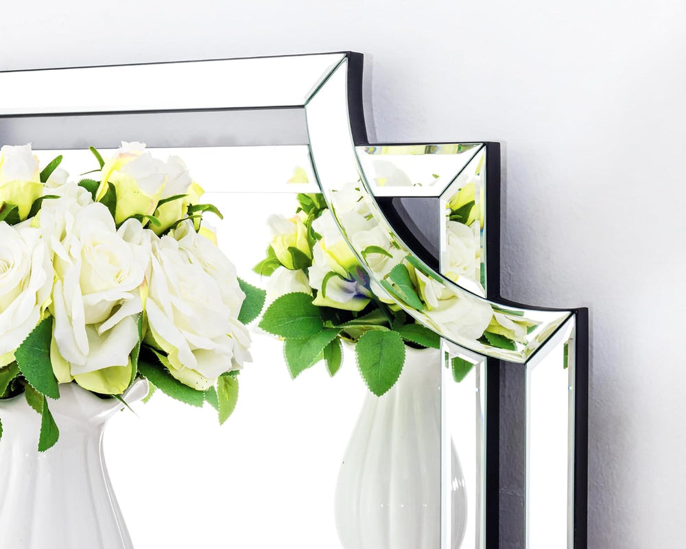 Chende 24" x 47" Large Mirror for Decor, Decorative Wall Mirror wit...