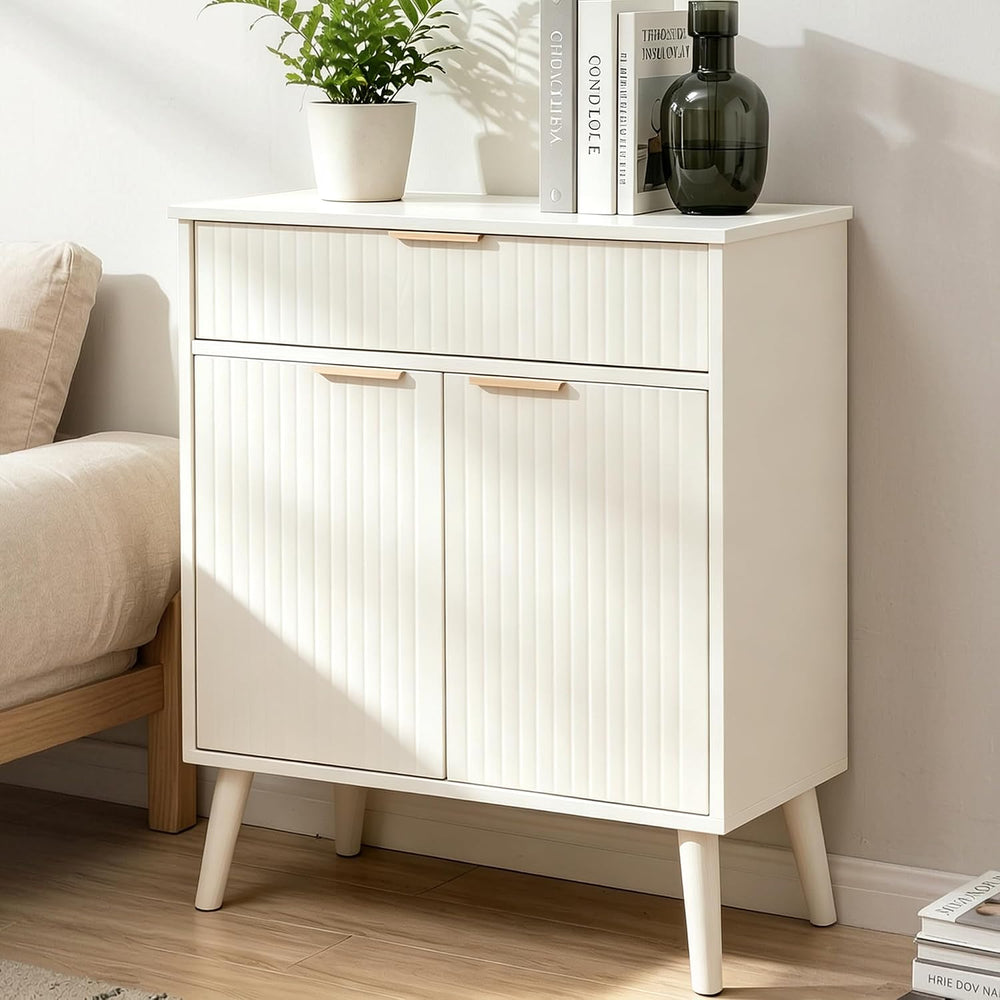 Buffet Cabinet Coffee Bar Cabinet | Size: 28.34 x 13.78 x 33.07 inch | Color:...