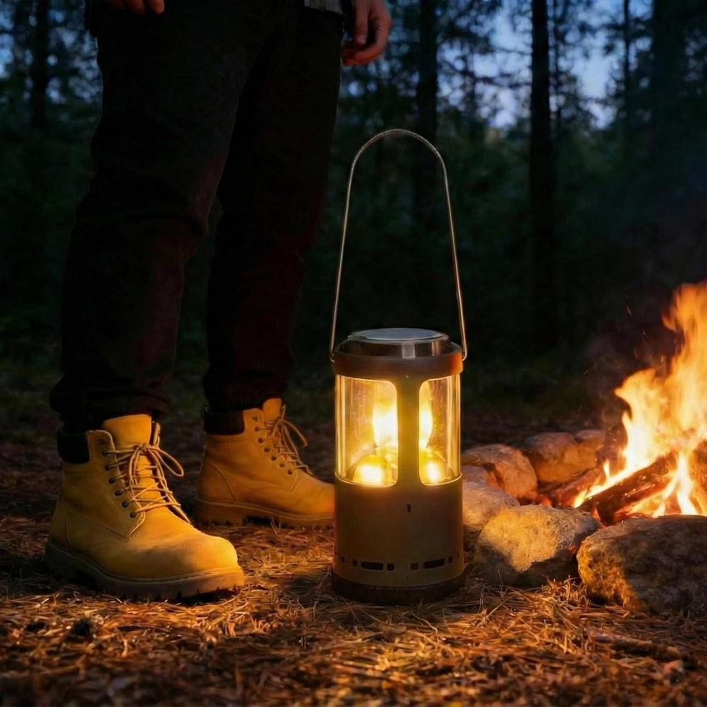 Candle Lantern for Real Candles, Camping Candle Lantern