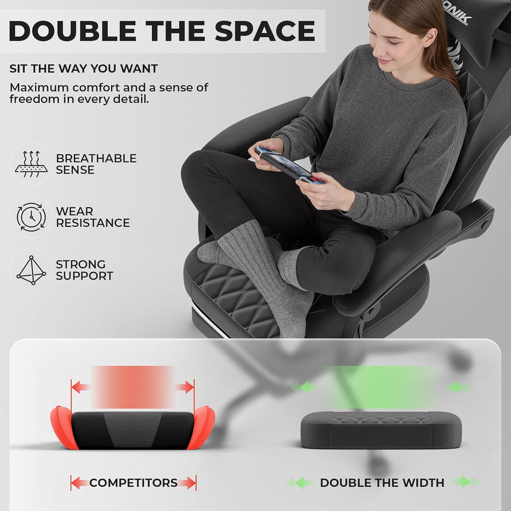 Ergonomic Gaming Chair Video Gamer Chairs Gaming Computer Chairs Gamer Chairs...