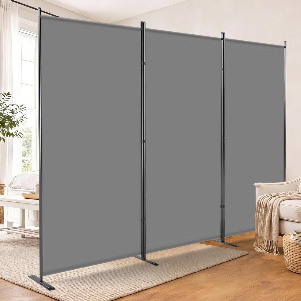 AKTOP 3 Panel Room Divider, 103" W x 70" H Folding Privacy Screen, ...