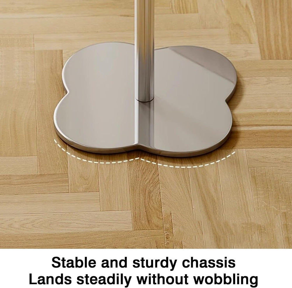 Bedside Table; Glass Coffee Table/Side Table with Stainless Steel Base—Suitab...