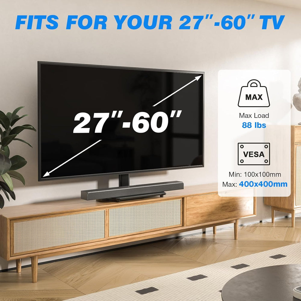 Rfiver Universal Swivel TV Stand for 27-50 55 60 Inch TVs | Height Adjustable...