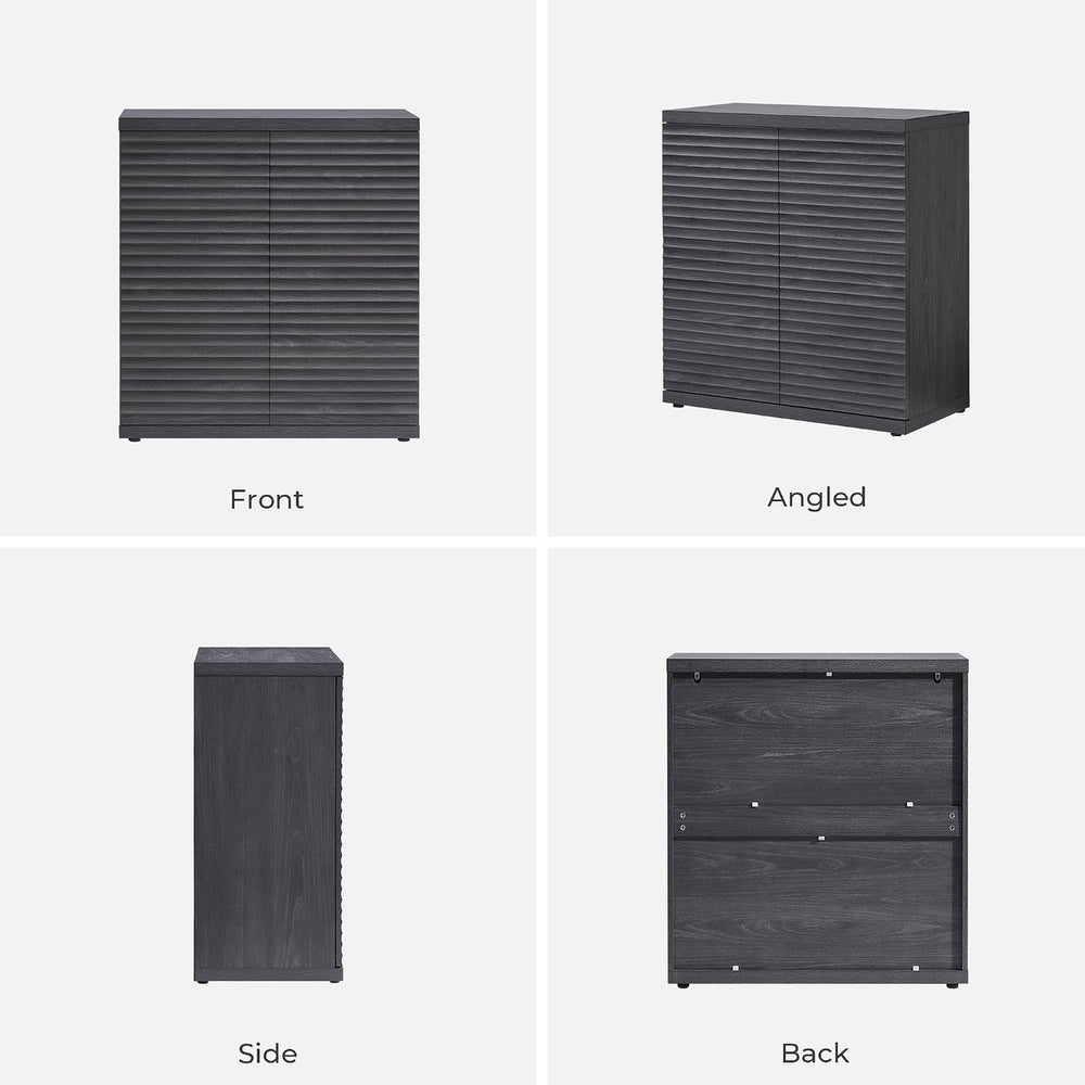 SICOTAS Buffet Cabinet with Storage Accent Sideboard Modern Credenza with Doo...