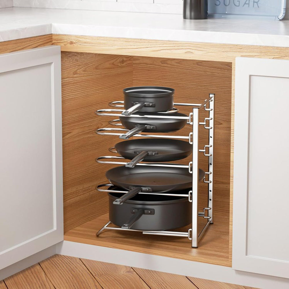 Compartment Cookware Structure, 5 Layer Construction | Stackable Stainless St...
