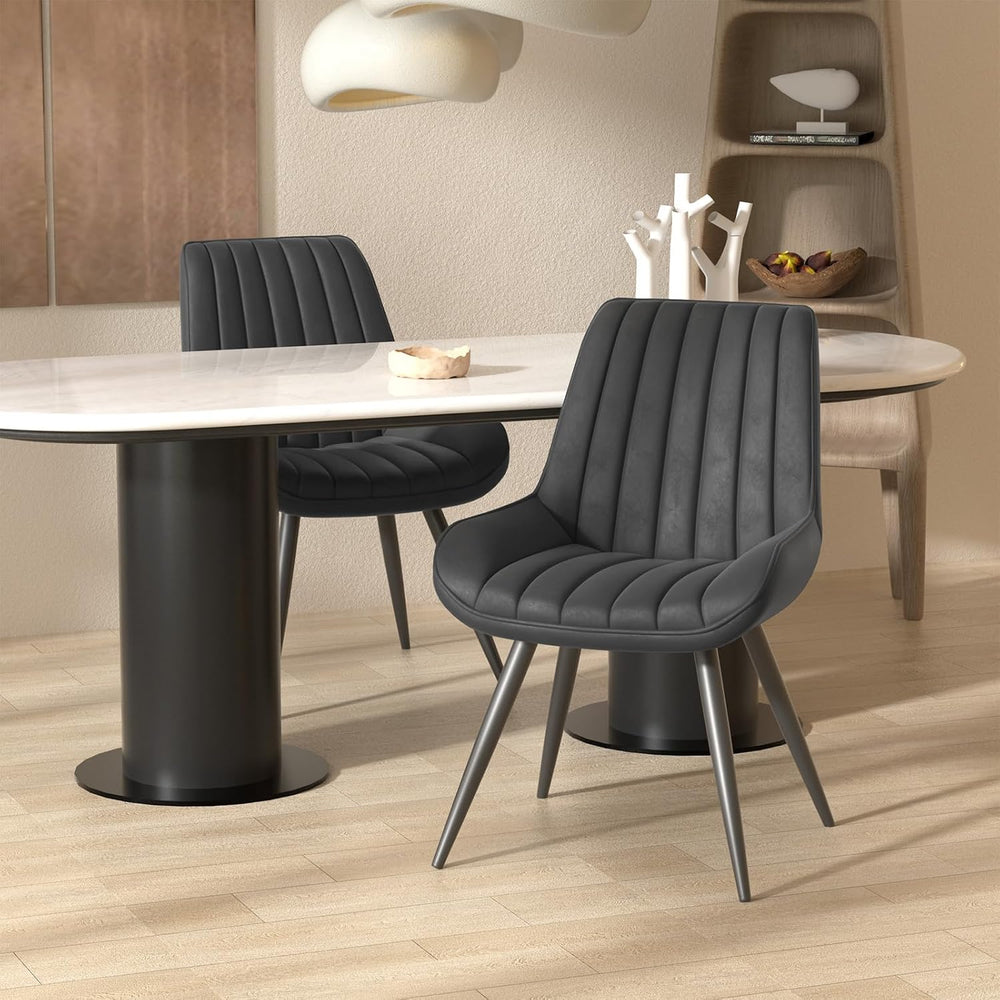 Nalupatio Modern Dining Chairs Set of 2, Comfortable Dining Room Chairs with ...