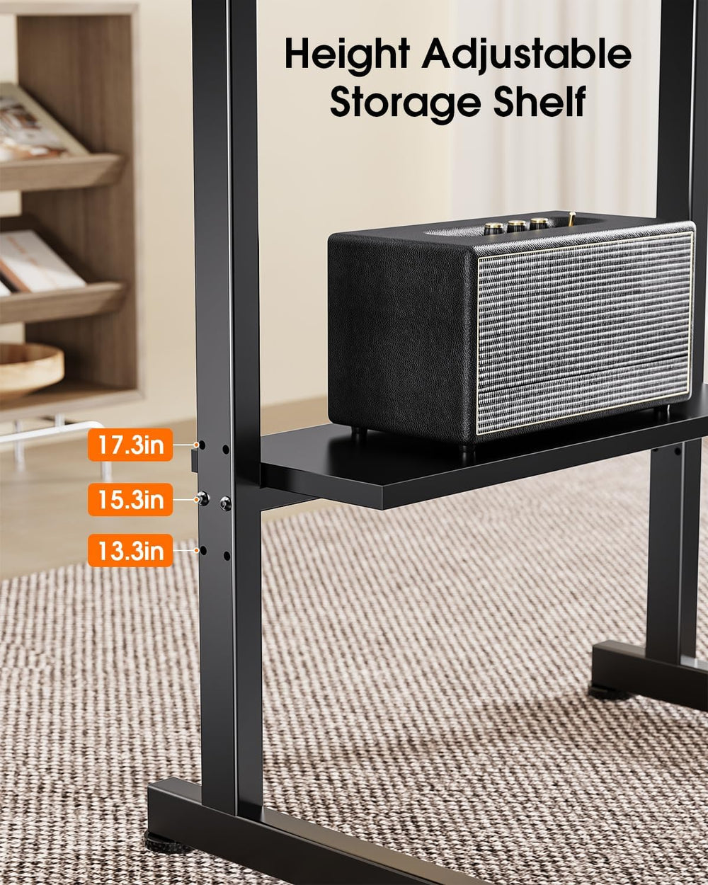 Heavy Duty Floor TV Stand for 50-100 Inch TVs, 220 lbs, Max VESA 800x600mm | ...