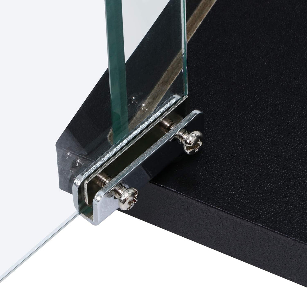 不二貿易(Fujiboeki) 3 Tiers Glass Collection Case, 高さ86cm, Clear