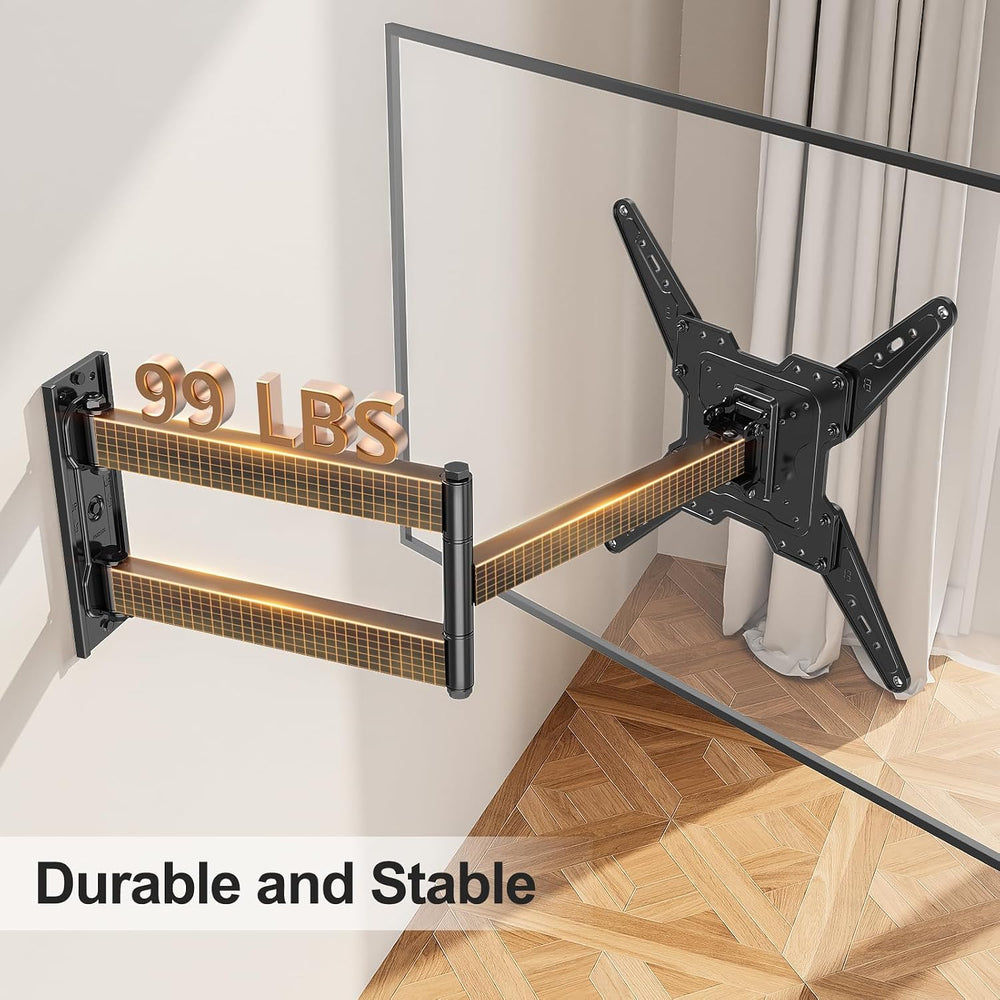 ELIVED 31.3in Long Arm TV Mount for 32-65" TVs, Max VESA 400x400, 99 lbs...