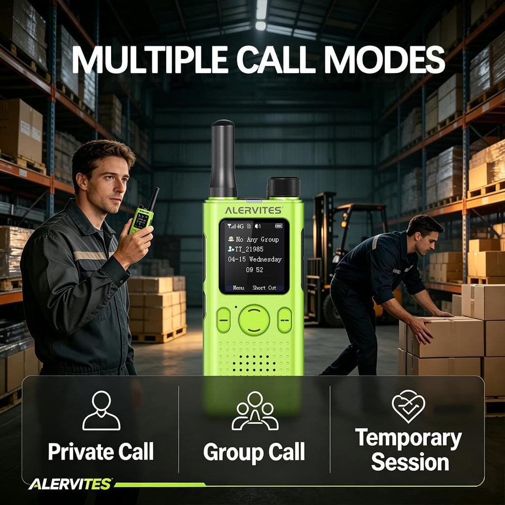 Lifetime Free Rapid Walkie Talkies Unlimited Range PoC Radios, 5000+ Miles Gl...