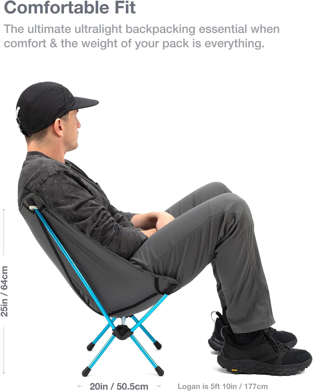 Helinox Chair Zero Ultralight Compact Camping Chair