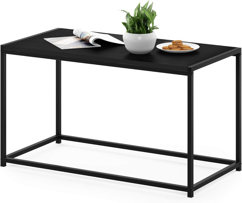 FURINNO Camnus Modern Living Coffee Table, Americano, 15.74 in x 30 in x 17.5...