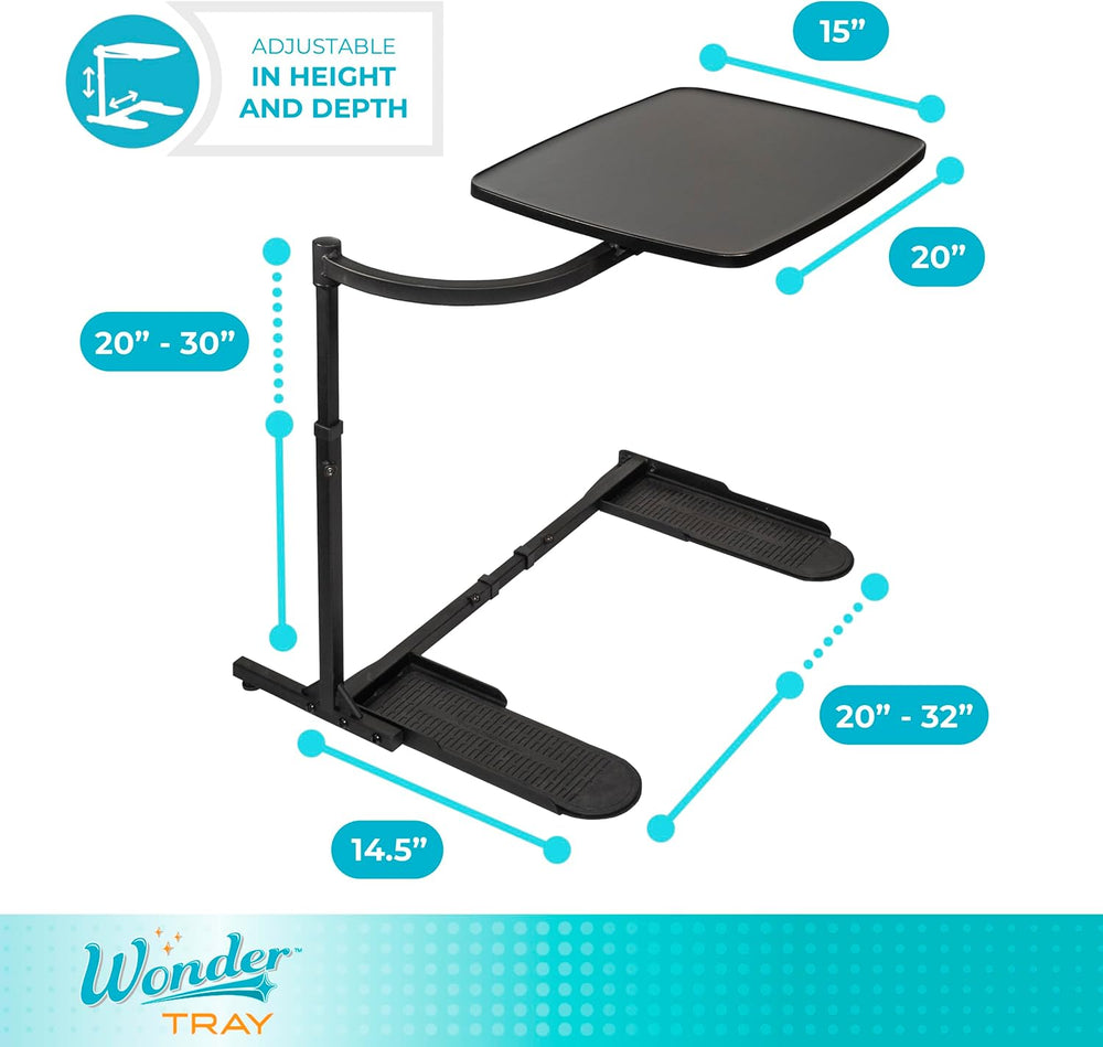 Stander Wonder Tray, Adjustable Swivel Table, Large Laptop Stand, Couch Desk,...