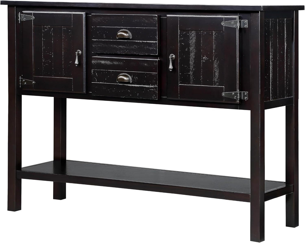 Knocbel Farmhouse 48 Inches Long Console Table for Entryway, Entry Hallway Fo...