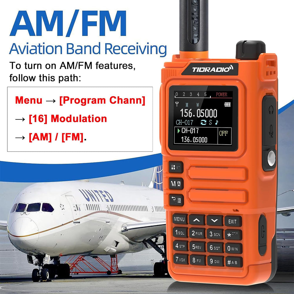 TIDRADIO TD-H9 10Watt GPS&APRS Ham Radio Multi-Band;Capable of Bluetooth ...