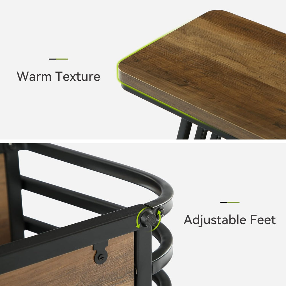 LITTLE TREE End Table for Living Room, 3-Tier Side Table for Small Spaces, In...