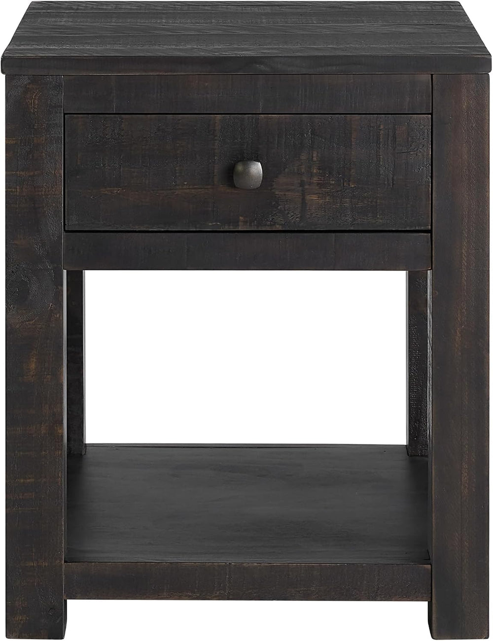 Alaterre Furniture Durham Bedroom Nightstand - 20in Small Side Table Set with...