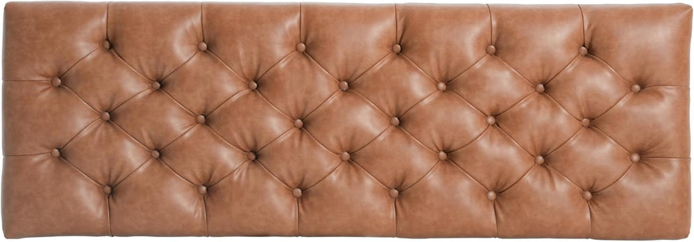Christopher Knight Home Ottilie PU Leather Storage Ottoman Bench, Wooden Rect...
