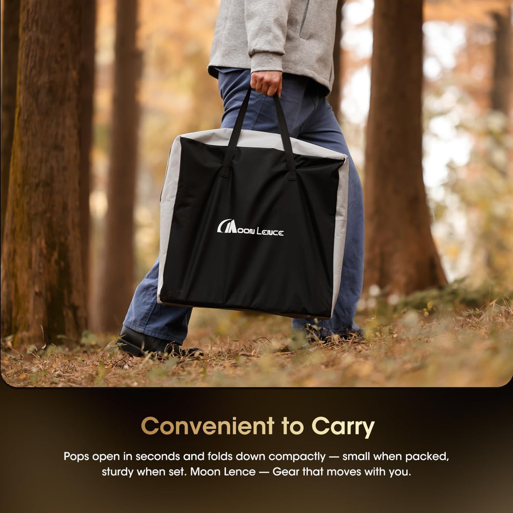 MOON LENCE Directors Camping Chair, Heavy Duty,Oversized Portable Folding Cha...