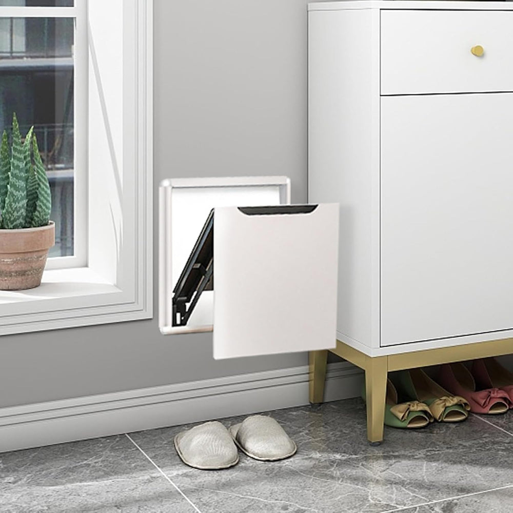 Foldable Wall-Mounted Stool,Entryway Shoe Changing Stool,Invisible Folding Sh...