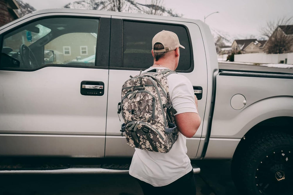 Family 4 Pack - B72 - Pro Series Deluxe Camo 72 Hour Emergency Backpack Survi...