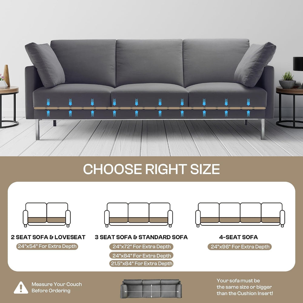 Amyracel Heavy Duty Couch Cushion Support Board to Fix Sagging Sofas, 24 x 96...