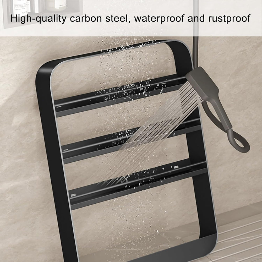 PAKMEZ Narrow Metal Storage Shelf, for Improved Space Utilization, Easy Assem...