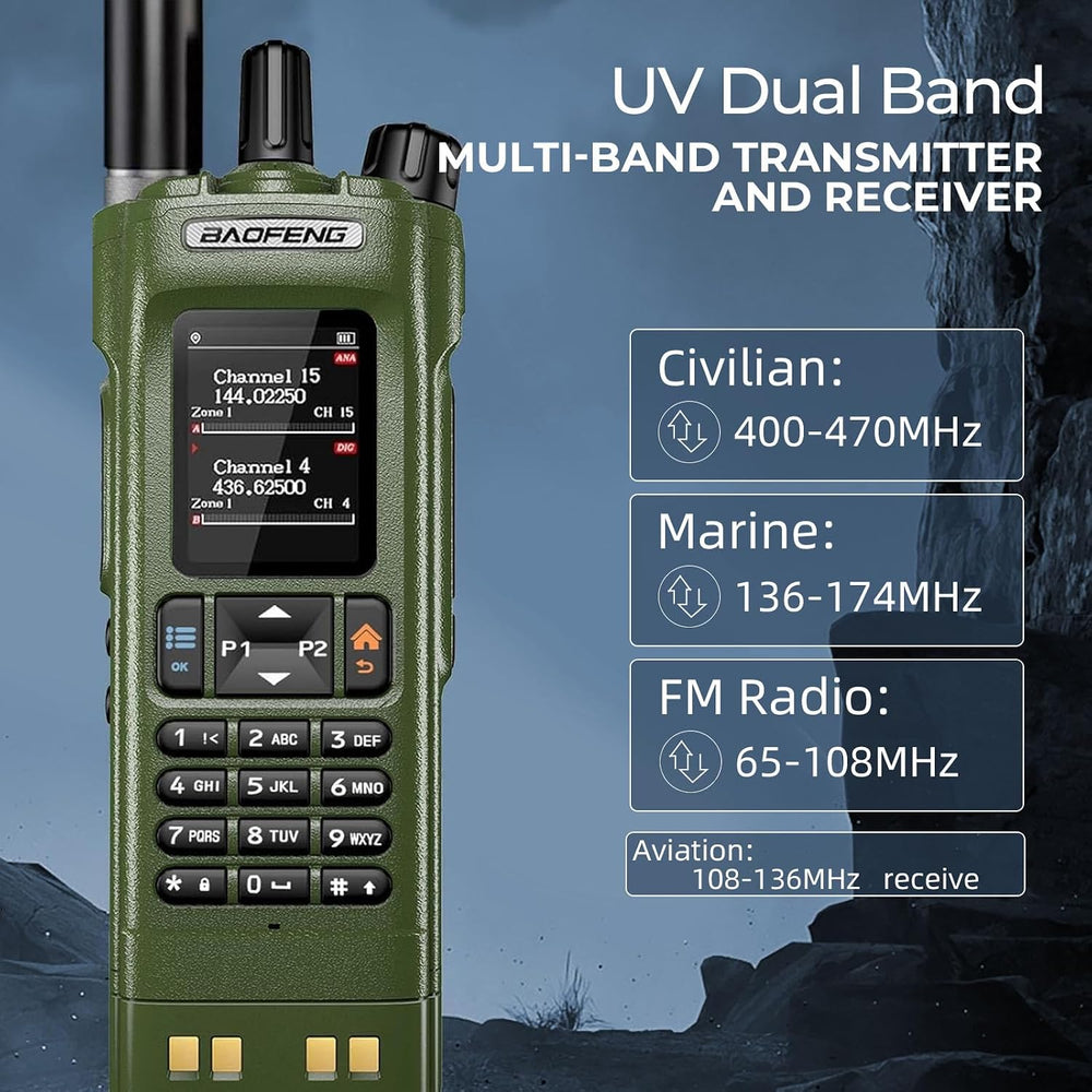 BAOFENG DM32 DM-32UV DMR Radio,Walkie Talkies Long Range ,ham Radio 1pcs