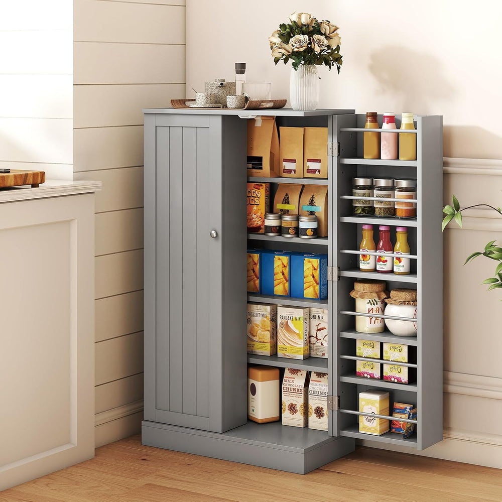 TANGZON 41"/47" Kitchen Cupboard, Kitchen Pantry Cabinet with Doors...