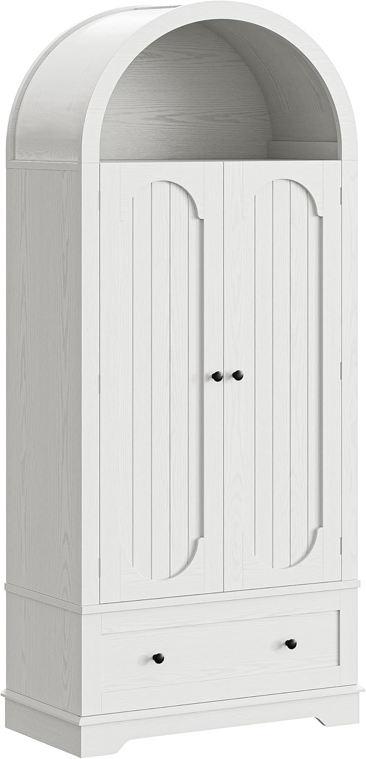 IRONCK 70.9 in Kitchen Pantry with Large Drawer Adjustable Shelves | kitchen ...