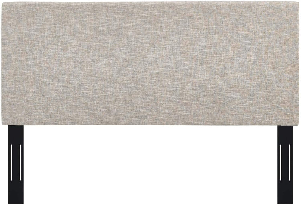 Modway Taylor Full/Queen Upholstered Linen Fabric Headboard, Beige
