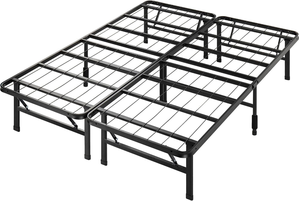 Zinus SmartBase Tool-Free Assembly Mattress Foundation, 14 Inch Metal Platfor...