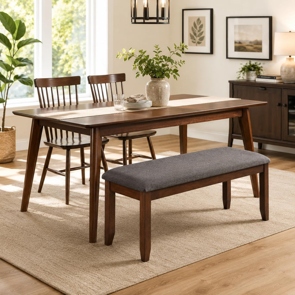 NAFORT Dining Bench Entryway Bench Upholstered Dining Bench