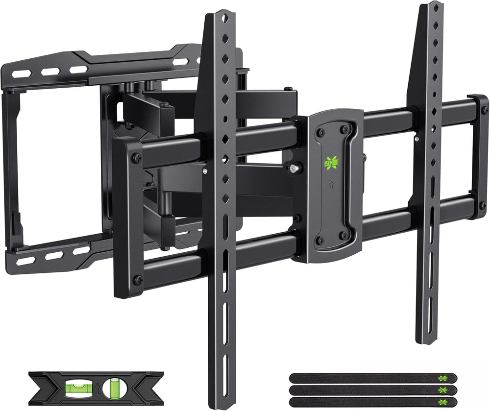 Full Motion TV Wall Mount for 42 55 65 75 85 86 inch, TV Mount Swivel and Til...