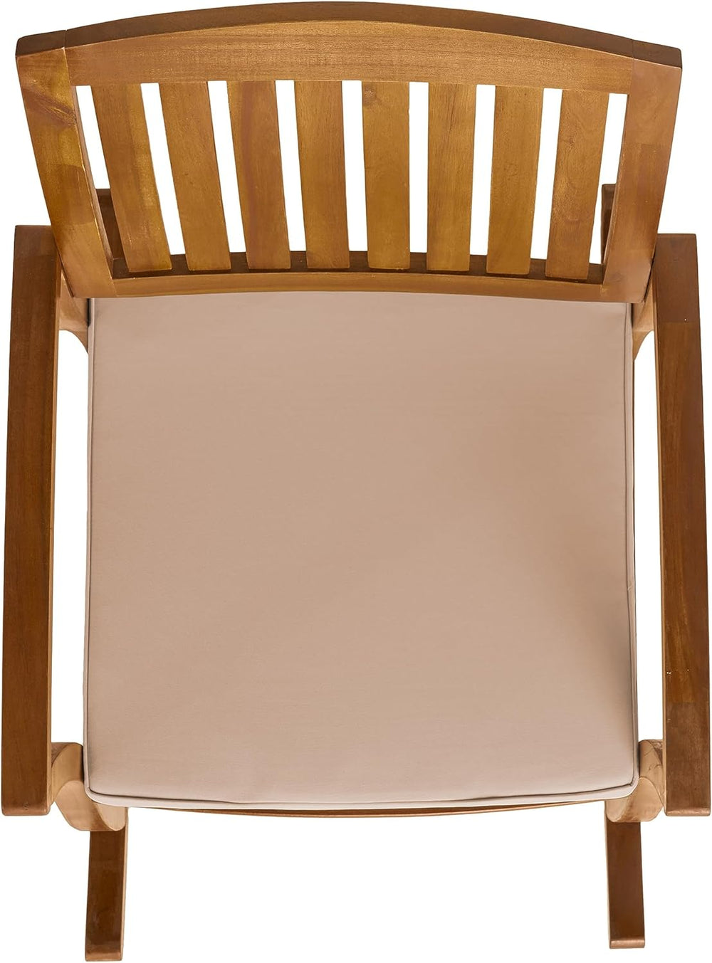 Christopher Knight Home Selma Acacia Rocking Chairs with Cushions, 2-Pcs Set,...
