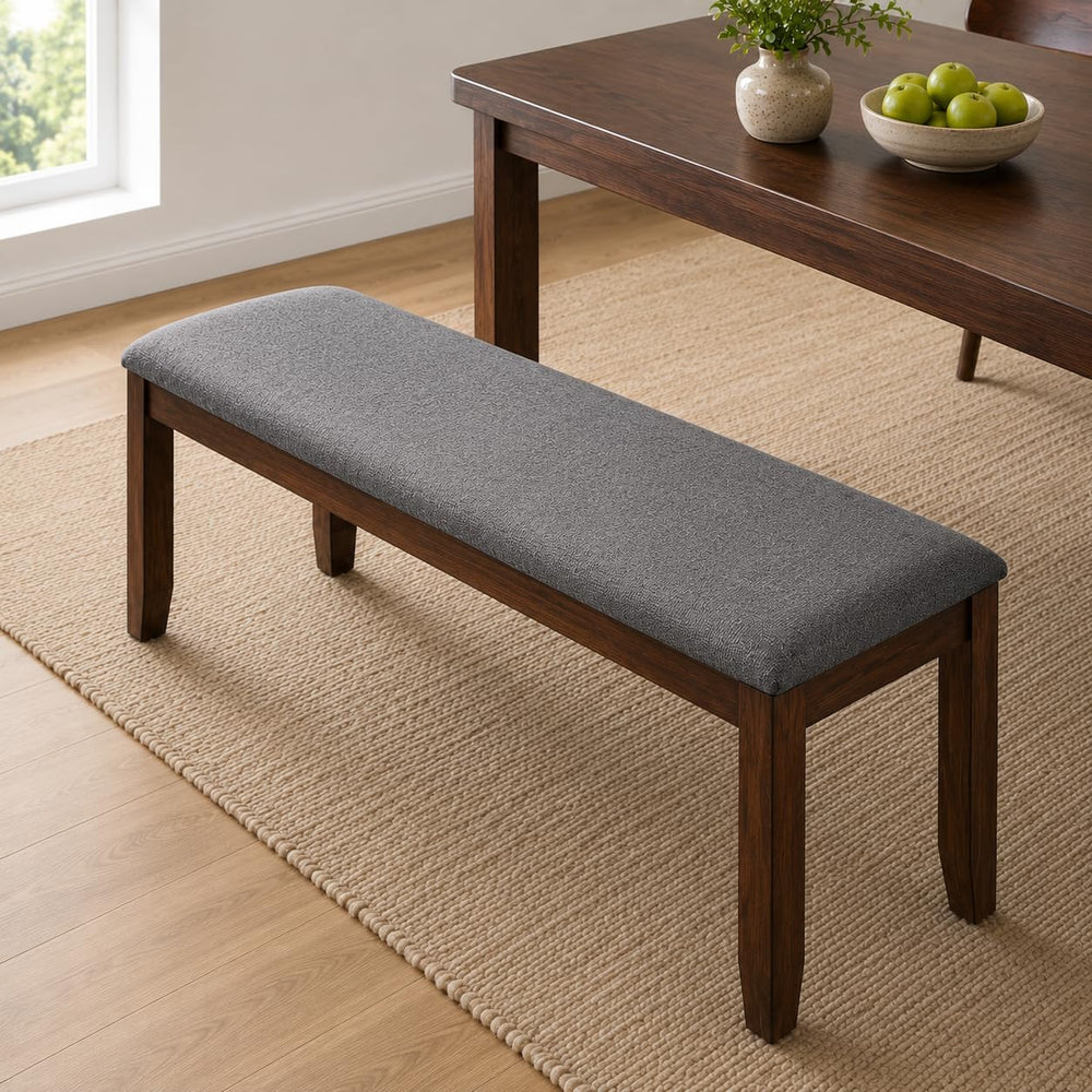 NAFORT Dining Bench Entryway Bench Upholstered Dining Bench