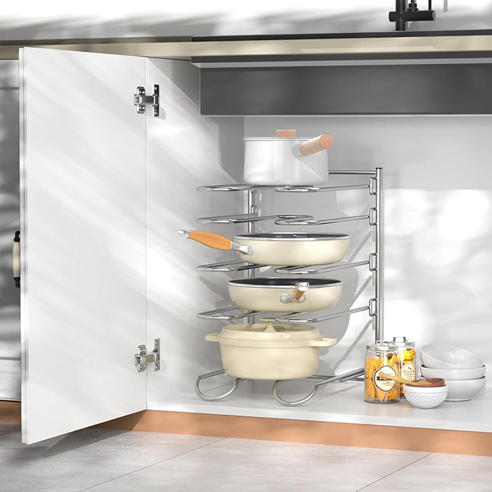 Compartment Cookware Structure, 5 Layer Construction | Stackable Stainless St...
