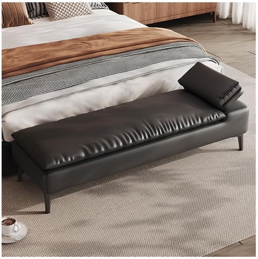 Modern Bedroom Bedside Stool High-end Couch Clothes Bench Long Cloakroom Sofa...