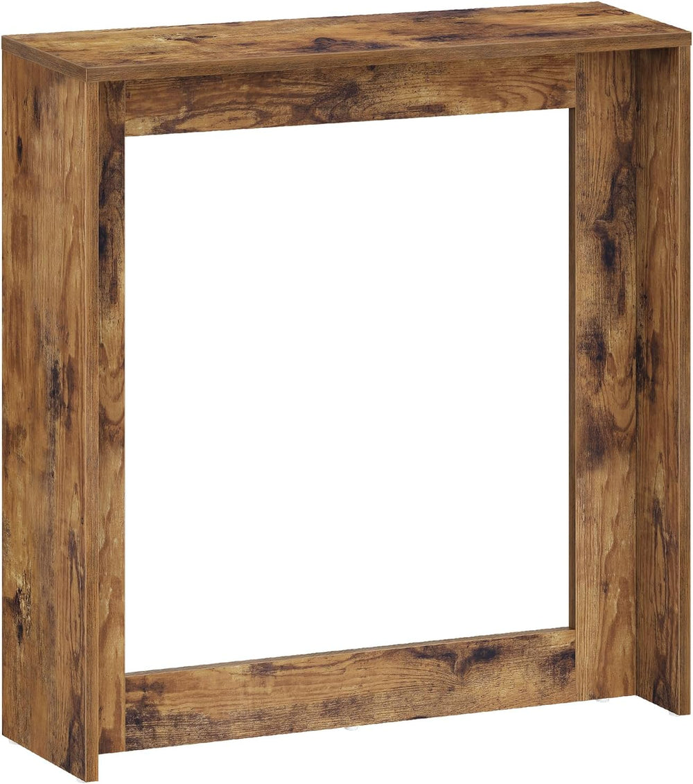 YATINEY Narrow Console Table, 29.5'' Small Farmhouse Entryway Table, ...
